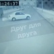 Появилось видео сегодняшней аварии с автобусом в Курске