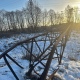 В Курске ветер повалил две опоры ЛЭП, оставив без света 27 тысяч горожан