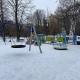 В Курске в Парке железнодорожников установили необычную детскую площадку