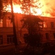 Пожарные Рыльска рассказали, как после ракетного обстрела ВСУ тушили горящие здания