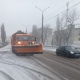В Курске снег убирают 53 единицы техники