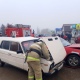 В Курской области ранен водитель в аварии