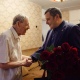 В Курске Хинштейн встретился с 102-летним ветераном Великой Отечественной войны