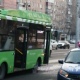 В центре Курска снова попал в аварию автобус