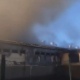 В Курской области горит свинокомплекс