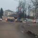 Утро в Курске началось с аварии