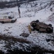 В Курской области автомобиль вылетел с трассы и перевернулся