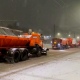 В Курске ночью на борьбу со снегом вывели 81 единицу техники
