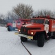 В Курской области вспыхнул частный дом