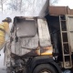 В Курской области на трассе горел грузовик МАЗ