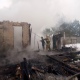 В Курской области сгорел дом в дачном поселке