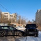 В Курске машина без водителя устроила ДТП