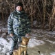 В Курском районе собака спасла замерзающего в поле мужчину