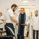 Александр Хинштейн поздравил раненых бойцов СВО с Днем защитника Отечества