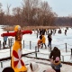В Курске отмечают Масленицу