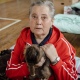 Хинштейн встретился с эвакуированными жителями Суджи