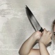 24-летняя курянка зарезала сожителя, выгоняя его из дома