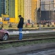 В Курске машина вылетела на рельсы