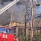 В Курске площадь пожара увеличилась в 10 раз, есть обрушение конструкций