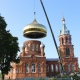 В Курской области на старинный храм установили новый купол
