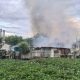 В Рыльске в результате атаки ВСУ сгорел дом