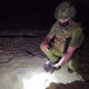 СК опубликовал видео с пляжа в Курске после взрыва беспилотника