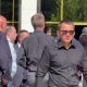 На церемонию прощания с Романом Старовойтом приехал экс-мэр Курска Игорь Куцак