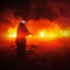 Под Курском ночью потушили ландшафтный пожар