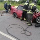 В Курской области столкнулись тепловоз и автомобиль