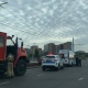 В Курске машина вылетела на трамвайные пути, травмирована водитель