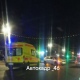 В центре Курска автобус попал в аварию