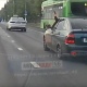 В Курске водитель устроил пальбу