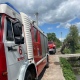 В Курске горел жилой дом