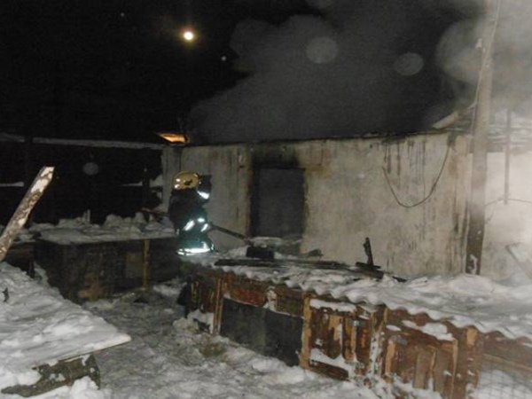Пожарные тушили дом вручную Пожарные тушили дом вручную