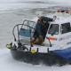 В Курске спасли провалившуюся под лед собаку