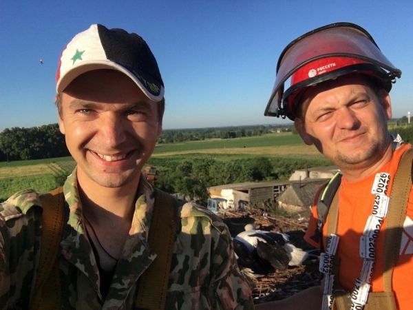 В селе Октябрьском курские ученые окольцевали 39 аистов В селе Октябрьском курские ученые окольцевали 39 аистов