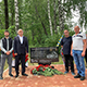 Защитникам курского неба. В Фатежском районе установили мемориальный знак погибшему расчету ПВО