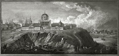 Курск. Гравюра А. Ухтомского 1821 года по рисунку И. Рамбауэра