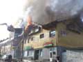 В Курске сгорел ресторан «Диканька»
