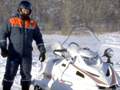 Курские спасатели получили новую технику — снегоход и болотоход