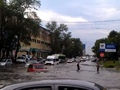 Затопленный после ливня Курск превратился в Венецию