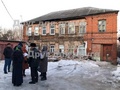 В центре Курска рухнула стена 2-этажного дома