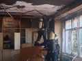 В школе Курска произошел пожар