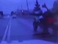 Погоня ГИБДД в Курске за пьяным парнем на снегоболотоходе