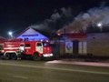 В Курске горел магазин автозапчастей на улице Станционной